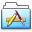 Applications Folder Smooth Icon 32x32 png